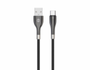 Datový kabel Forever Sleek USB/USB-C 1m 3A černý