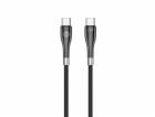 Datový kabel Forever USB-C/USB-C 1m 60W černý