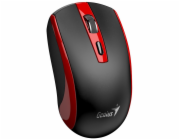 GENIUS ECO-8150 Red/ 1200 dpi/ bezdrátová/ dobíjecí/ Copilot/ 4tlačítková/ černočervená