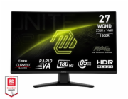 MSI MAG/274CQF/27"/VA/QHD/180Hz/0,5ms/Černá/3R