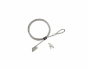 Kensington Slim NanoSaver 2.0 EQ - Bezpečnostní kabelový zámek - klíčové - 1.8 m