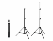 Puluz Puluz Tripod Set/Stativ pro montáž fotografických pozadí 2x3m + fotografická pozadí 3ks PKT5205