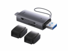 Čtečka paměťových karet SD/TF řady Baseus Lite, USB + USB...