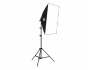 Studiová sada Puluz softbox 50x70cm, stativ, LED žárovka 4 ks PU5071EU