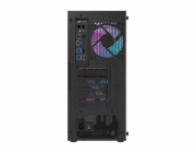 Počítačová skříň Darkflash DK351 + 4 ventilátory (černá)