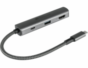 Dobré připojení Hub USB-C (3 porty), dokovací stanice