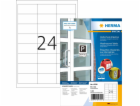 HERMA Wetterfeste Imprägn.Etik.A4 80 Blatt 66x33,8
