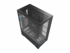 Počítačová skříň Darkflash DY451L PRO s ventilátorem (černá)