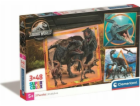 Clementoni Clementoni Puzzle 3x48el SuperColor čtverec Ju...