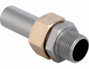 Geberit Mapress Edelstahl - Přechodová spojka s vnějším závitem d15-R 1/2 [1]