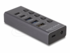 Delock - Rozbocovac - 5 Gbps, 1 port pro rychlé nabíjení,...