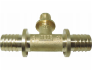 Tece Redukční tričko 25x20x25mm mosaz - 710515