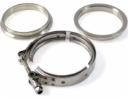 TurboWorks V-Band 2.5 Clamp 63mm + příruby