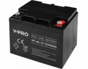 Volt VOLT BATERIE AGM VPRO 12V 40Ah VRLA BEZÚDRŽBOVÁ