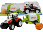 Velký traktor LeanToys se strojem 3 modely pohyblivých pr...