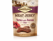 CARNILOVE Meat Jerky Turkey with Venison - snack pro psy - 100 g