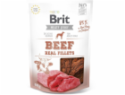 Brit Jerky Beef Real Fillets - Hovězí - psí pamlsek - 80 g