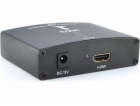 Lindy AV adaptér HDMI - D-Sub (VGA) + Jack 3,5 mm černý (...
