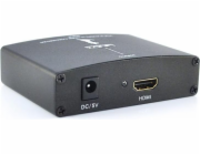 Lindy AV adaptér HDMI - D-Sub (VGA) + Jack 3,5 mm černý (38165)