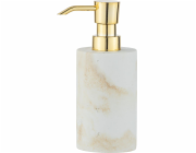 Wenko dávkovač mýdla Dávkovač tekutin Do kuchyně Bílá a zlatá Dekorativní