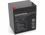 Baterie Europower 12V 5Ah AGM Europower EP5-12