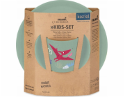 Koziol Sada dětského nádobí: talíř, miska, šálek DREAMS, KOZIOL