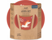 Koziol Sada dětského nádobí: talíř, miska, šálek DREAMS, KOZIOL