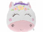 Tender Toys Unicorn plyšový polštář s květinovou čelenkou...