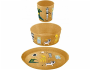 Koziol Dětská jídelní souprava, vyrobená z organického materiálu, KOZIOL