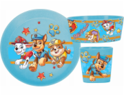 Dětská jídelní souprava Koziol CONNECT PAW PATROL z organického materiálu