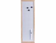 Zeller Magnetická tabule s popisovačem, 20 x 60 cm