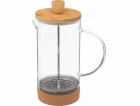 Kávovar Secret de Gourmet Glass s bambusovým víkem, 1L