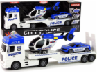 LeanToys Policejní odtahový vůz Auto Helicopter Sound Lig...