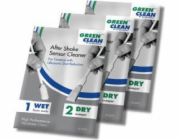 Zelené Clean Non Full Frame Špachtle s následným otřesem - 4 sady