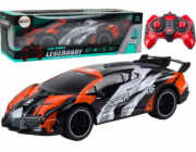Sportovní auto na dálkové ovládání LeanToys RC 1:10 Orange Rychlost 25 km/h