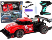 Dálkové ovládání LeanToys Car Sports R/C 1:16 Red Water Steam
