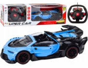 LeanToys sportovní auto na dálkové ovládání RC 1:12 otevírací dveře modré