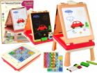 LeanToys 3v1 multifunkční oboustranný stolní stolní herní...