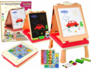 LeanToys 3v1 multifunkční oboustranný stolní stolní herní stůl Chinese