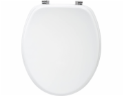 Bidetové sedátko 5five WC sedátko, 37 x 43 cm, bílé