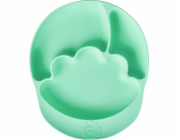 Nana`s Manners Nana's Manners, STEP 2, Trojúhelníková silikonová deska s přísavkou, zelená