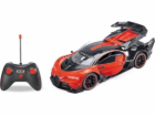 Smily Play Car na rádio s nabíječkou červená