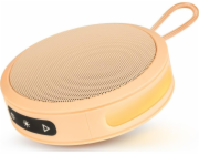 Reproduktor BigBen Bluetooth reproduktor Big Ben Party Nano podsvícení 15W pastelově oranžové