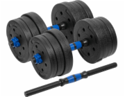 REBEL ACTIVE Hantle bitumiczne regulowane z łącznikiem 2x10 kg