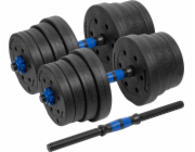 Činky Rebel RBA-2301 bitumen 2 x 15 kg