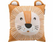 Douceur d`Interieur Dětský polštář s ušima, lev, 40 x 40 cm