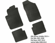 Frogum GUMOVÉ ROHOŽE ALFA ROMEO GULIETTA 2010- / FIAT STILO 2002-2008 / LANCIA DELTA 2008