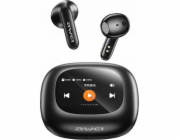 Sluchátka Awei AWEI Bluetooth 5.4 TP97 TWS + dokovací stanice černá/černá