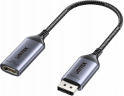 AV adaptér Unitek DisplayPort – HDMI šedý (V1611A01)