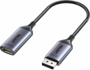 Unitek DisplayPort – HDMI AV adaptér šedý (V1611A01)
